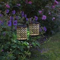 solar powered riad lanterns 2 pack