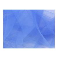 soft tulle net fabric empire blue