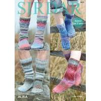 Socks in Sirdar Aura (7879)