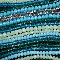 solid oak crystal rondelle bead multibuy approximately 840 beads 40544 ...