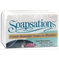 Soapsations 1lb Soap Block - Coconut 246126