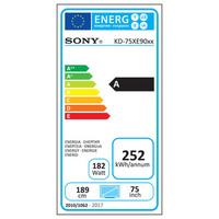 Sony KD75XE9005BU 75 4K HDR Ultra HD Smart Android LED TV 1000Hz Black