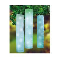 Solar LED Cylinder Lanterns (3) ? SAVE £5