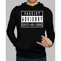 soviets are coming sweatshirt man