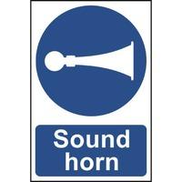 Sound horn - Sign - PVC (200 x 300mm)