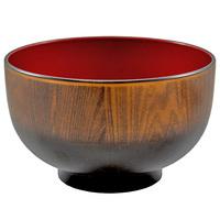 Soup Bowl - Brown And Red