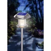 Solar garden light LED Cold white Esotec Solar Lights 102094 Stainless steel