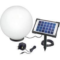 Solar decorative light Solar globe LED RGB Esotec Mega 106036 Black, White