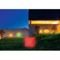 Solar decorative light Dice LED 1.2 W RGB Telefunken Cube T90224 White