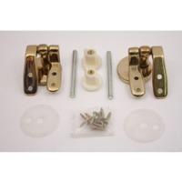 Solid Brass Wooden Toilet Seat Hinge Kit