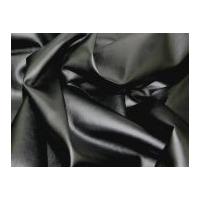 Soft PVC Leathercloth Faux Leather Pleather Fabric Black