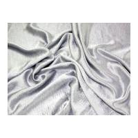 soire polyester crinkle satin dress fabric silver