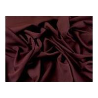 Soft Touch Polyester Crepe Dress Fabric Wine