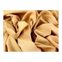 soft touch polyester crepe dress fabric camel