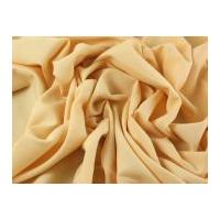 Soft Touch Polyester Crepe Dress Fabric Sand