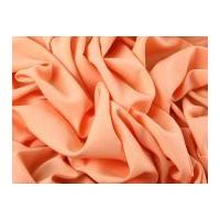 Soft Touch Polyester Crepe Dress Fabric Peach