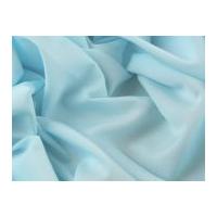 soft touch polyester crepe dress fabric sky blue