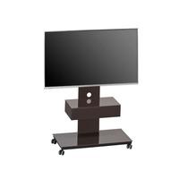 Sonax LCD TV Stand In Lava Glass With Black Frame