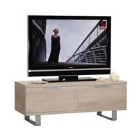 Sonora TV Cabinet In Oak With Metal Legs And 2 Drawers
