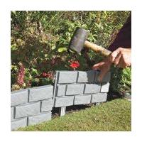 Solar Brick-effect Garden Edging ( Pack of 4)