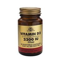 solgar vit d3 2200iu 100 tabs