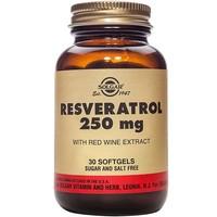 solgar resveratrol 250mg 30 tabs