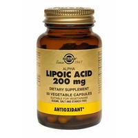 solgar alpha lipoic acid 200mg 50 tabs