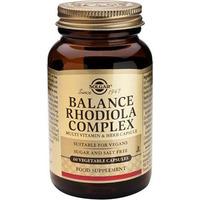 solgar balance rhodiola complex 60 tabs