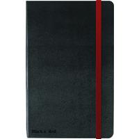 Soft Touch Black N Red Notebook A4 Pk1