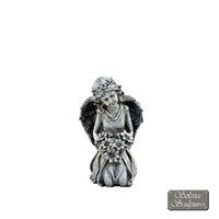 Solstice Kneeling Flower Angel Statue