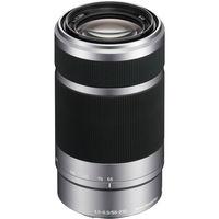 sony sel55210 55 210mm f45 63mm lenses silver