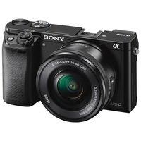 Sony Alpha A6000 with 16-50mm & 55-210mm Lenses Digital Mirrorless Camera (PAL) - Black