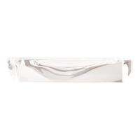 Sorema Transparent Soap Dish, White