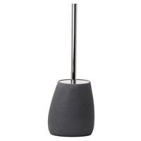 Sorema Spa Toilet Brush Set, Dark Grey