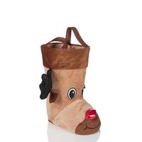SockShop 3D Rudolph Christmas Stocking Bag