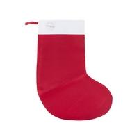 SockShop Plain Red Christmas Stocking