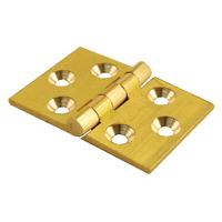 Solid Brass Back Flap Hinge 32x48mm in Pairs