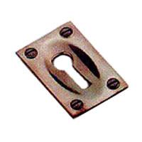 Solid Bronze Sunk Keyhole Cover