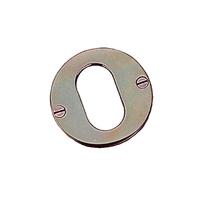 solid bronze oval keyhole cover 51mm