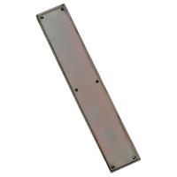 solid bronze push plate 380x64mm