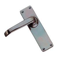 Solid Bronze Latch Door Handle Set 152x41mm