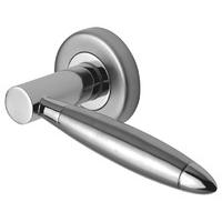 Sorrento SC3952 Fluo Apollo Chrome Round Rose Door Furniture