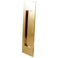 Solid Brass Vertical Victorian Letter Box 229x67mm