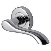 Sorrento SC7352 Aurora Chrome Round Rose Door Furniture