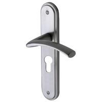 sorrento sc4348 tosca satin chrome euro profile lock door furniture