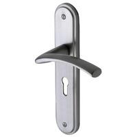 sorrento sc4350 tosca satin chrome lever lock door furniture