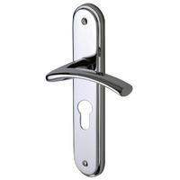 Sorrento SC4348 Tosca Chrome EURO PROFILE Lock Door Furniture