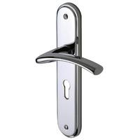 Sorrento SC4350 Tosca Chrome Lever Lock Door Furniture