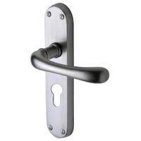 Sorrento SC6348 Donna Satin Chrome EURO PROFILE Lock Door Furniture