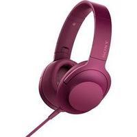 sony hear on mdr 100aap hi fi headphones pink